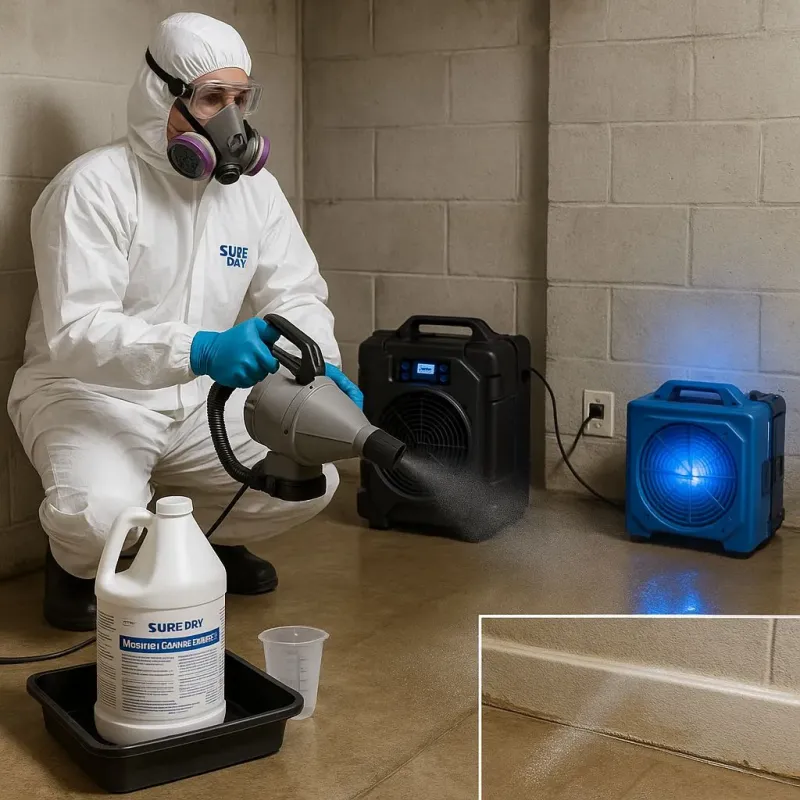 Sanitization and Odor Removal process in Mayer, AZ